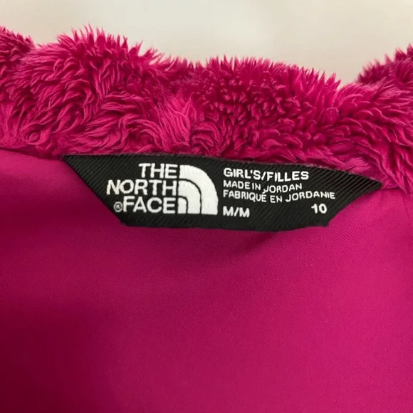 The North Face Fuchsia Hooded Fleece Jacket